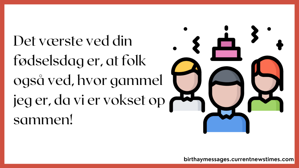 Sjov Fødselsdagshilsen til Kvinde