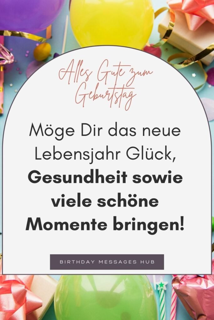 Glückwünsche zum Geburtstag Frau