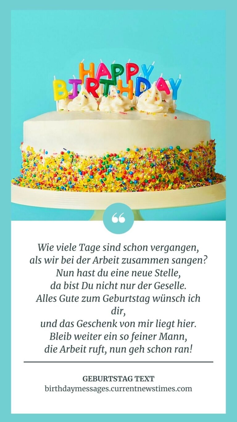 ᐅ 211+ Schön Geburtstagswünsche Kollege - Geburtstag Text