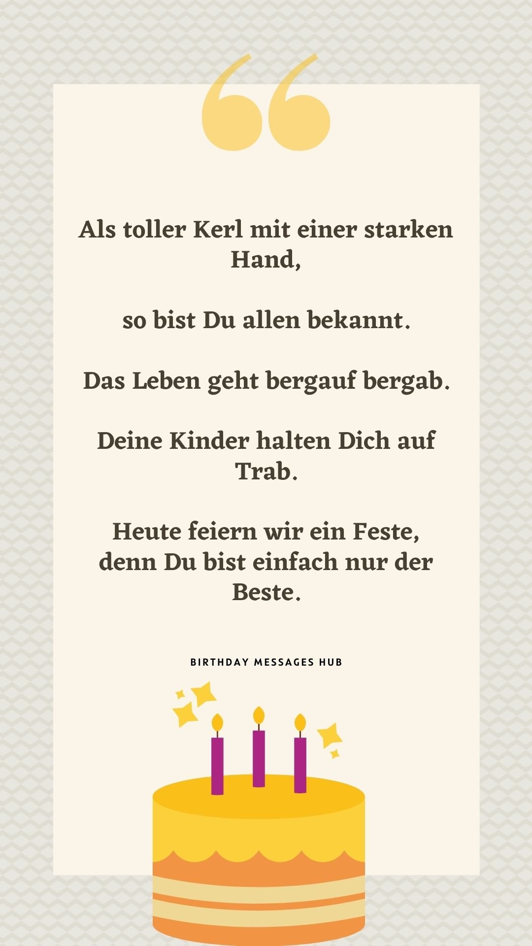 311+ Geburtstagswünsche Für Mann Kurz, Lustig, SMS
