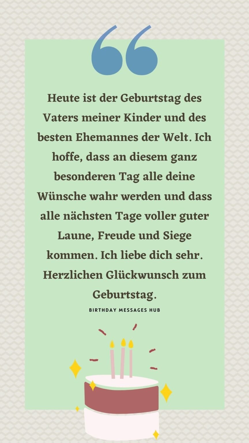 311+ Geburtstagswünsche Für Mann Kurz, Lustig, SMS