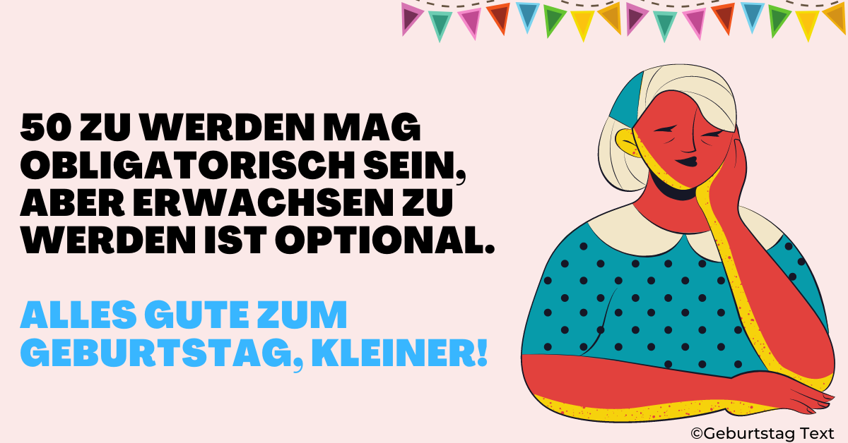 ᐅ 251+ "50. Geburtstagswünsche fur Frauen" Sprüche, Kurz, Lustig