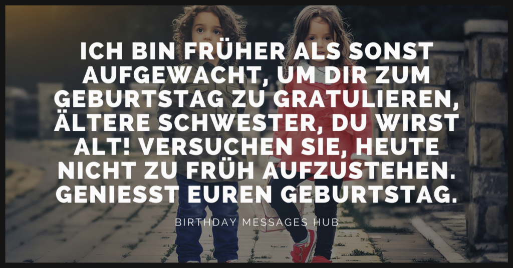 Schöne Geburtstagswünsche Schwester