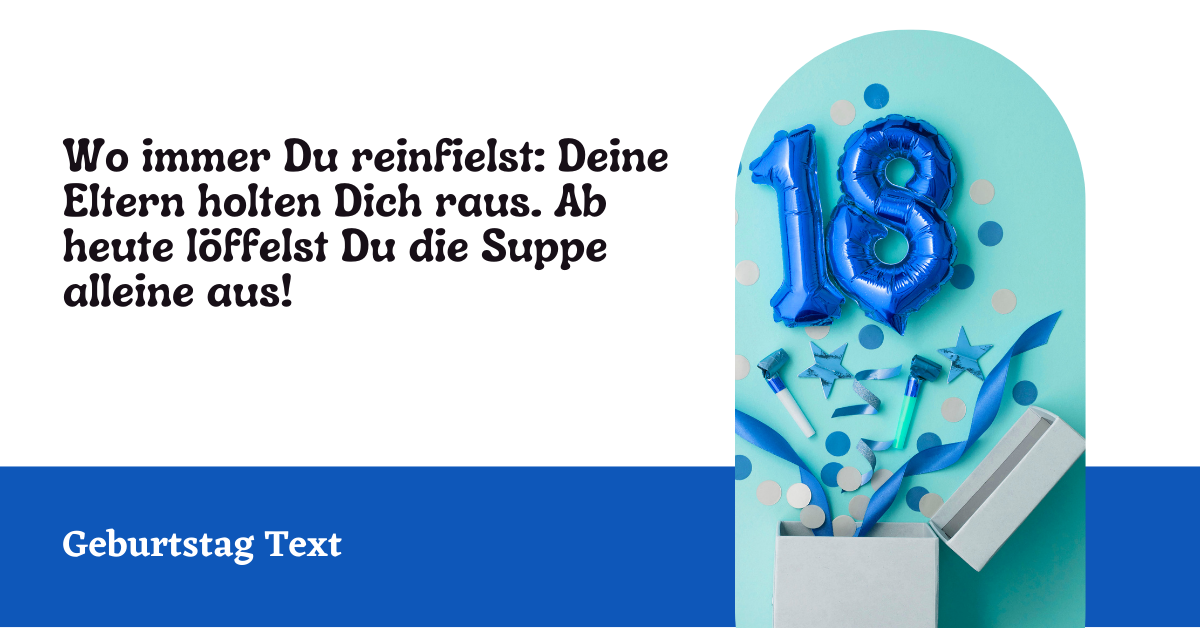 41+ Positive sprueche zum 18 geburtstag , ᐅ 2899+ Beste Glückwünsche zum 18 Geburtstag