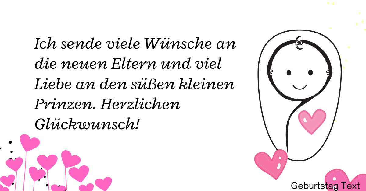 49++ Glueckwuensche zur geburt textvorschlaege kurz information