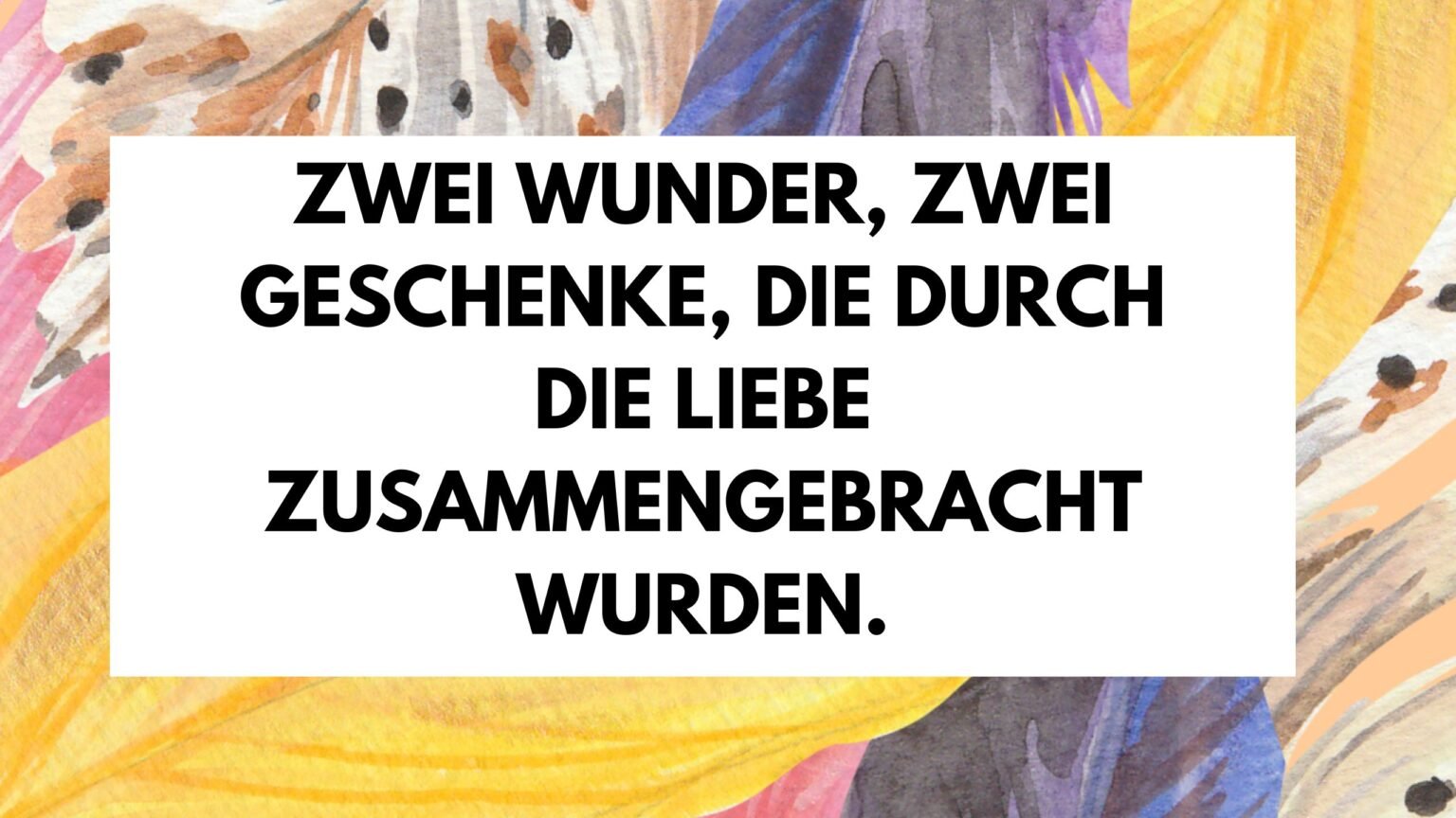 ᐅ 50 Herzliche Glückwünsche für moderne Zwillinge zu ihrer Taufe