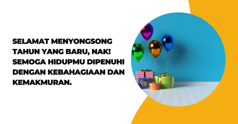 Ucapan Selamat Ulang Tahun Buat Anak