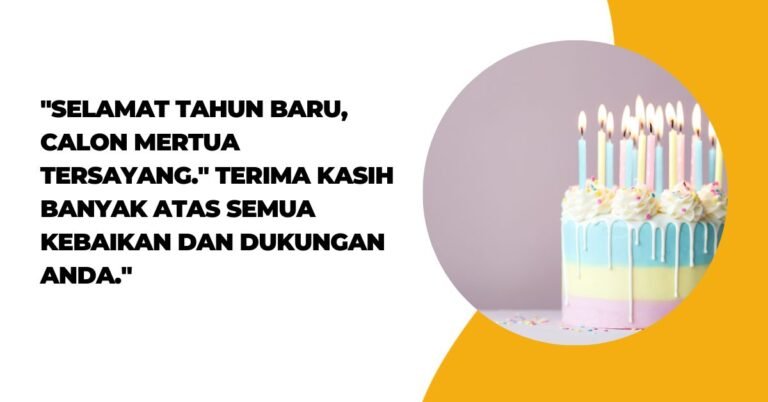 Ucapan Selamat Ulang Tahun Calon Mertua