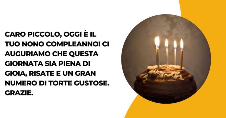 Auguri Di Buon Compleanno Nipote 9 Anni