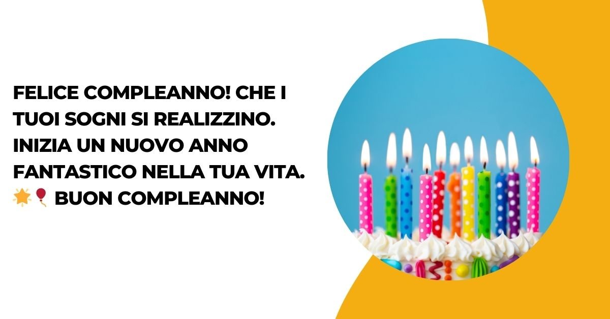 Auguri Di Buon Compleanno Per Whatsapp