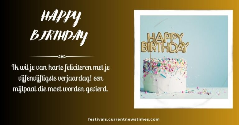 Gefeliciteerd Met Je Verjaardag 50 Jaar