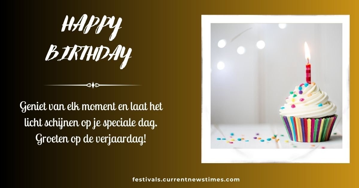 Gefeliciteerd Met Je Verjaardag