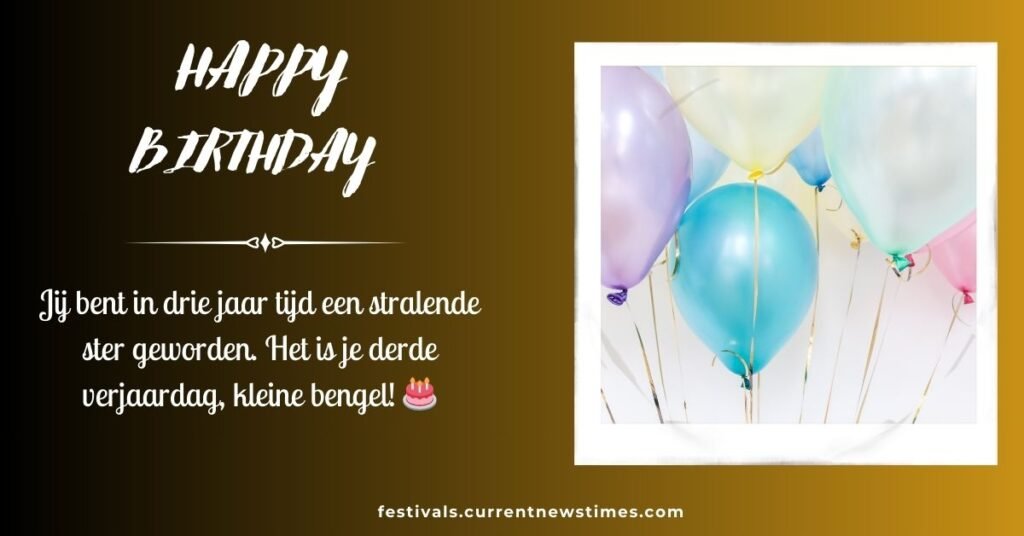 Gefeliciteerd Met Je Verjaardag 3 Jaar (1)