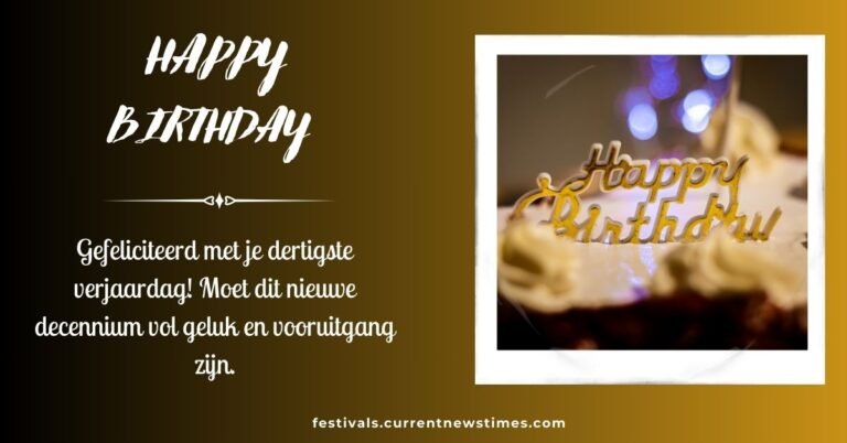 Gefeliciteerd Met Je Verjaardag 30 Jaar