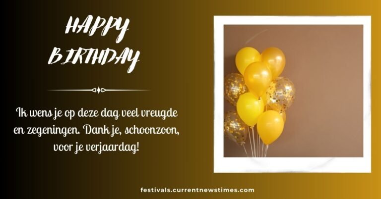 _Gefeliciteerd Met Je Verjaardag Schoonzoon