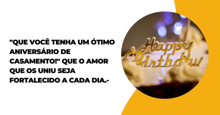 Mensagem De Aniversário De Casamento