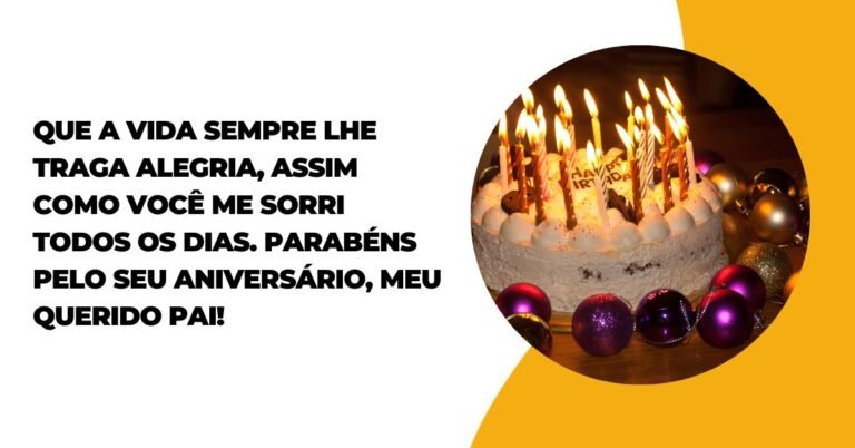 Mensagem De Aniversário De Filha Para Pai