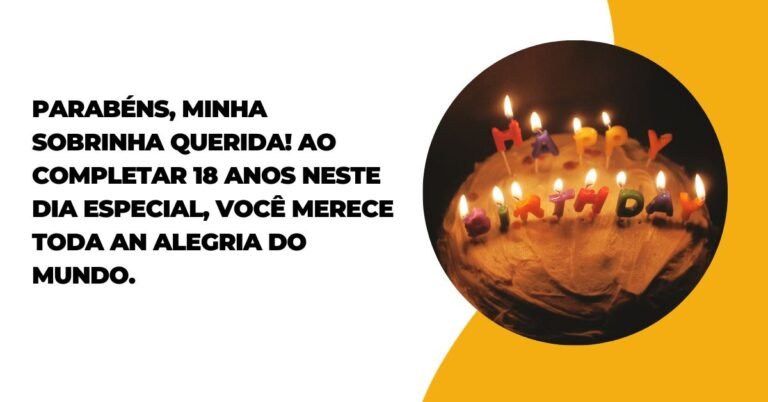 Mensagem De Aniversário Sobrinha 18 Anos