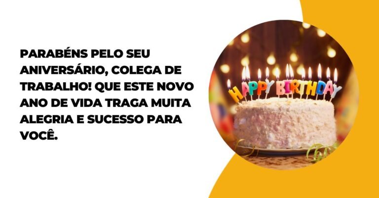 Mensagem De Aniversário Amiga De Trabalho