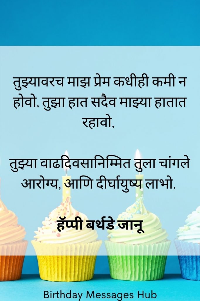 Birthday Messages in Marathi love
