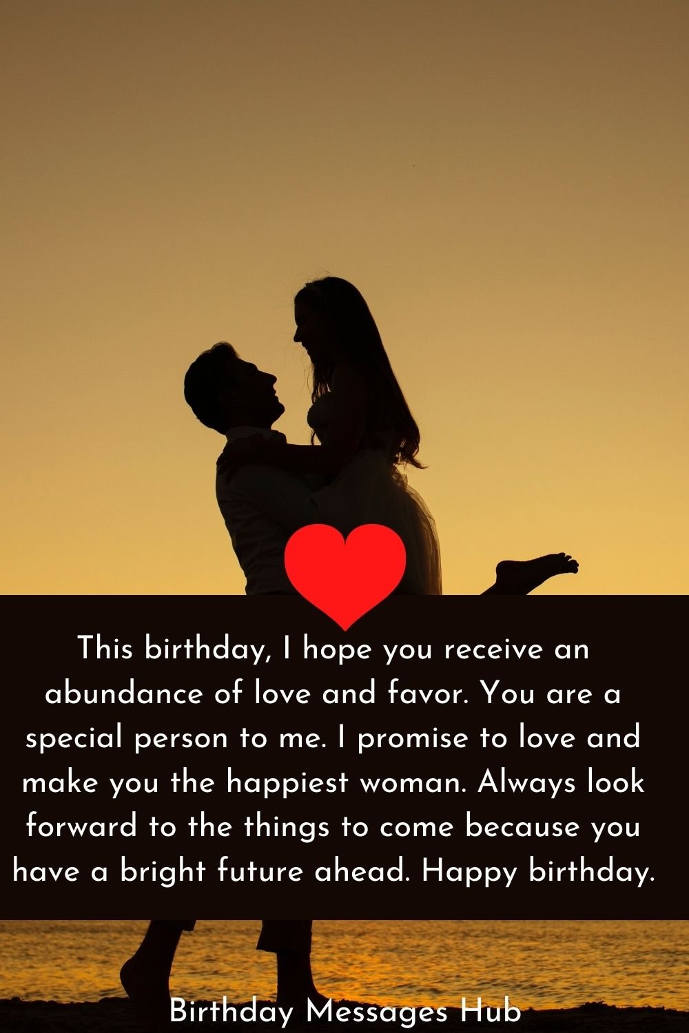 message for her birthday