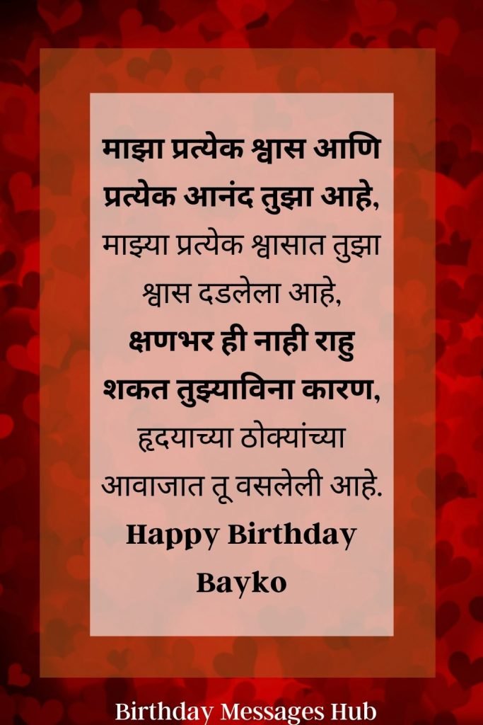 birthday wishes in marathi images