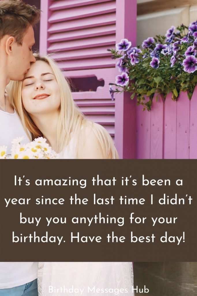 romantic happy birthday messages for her