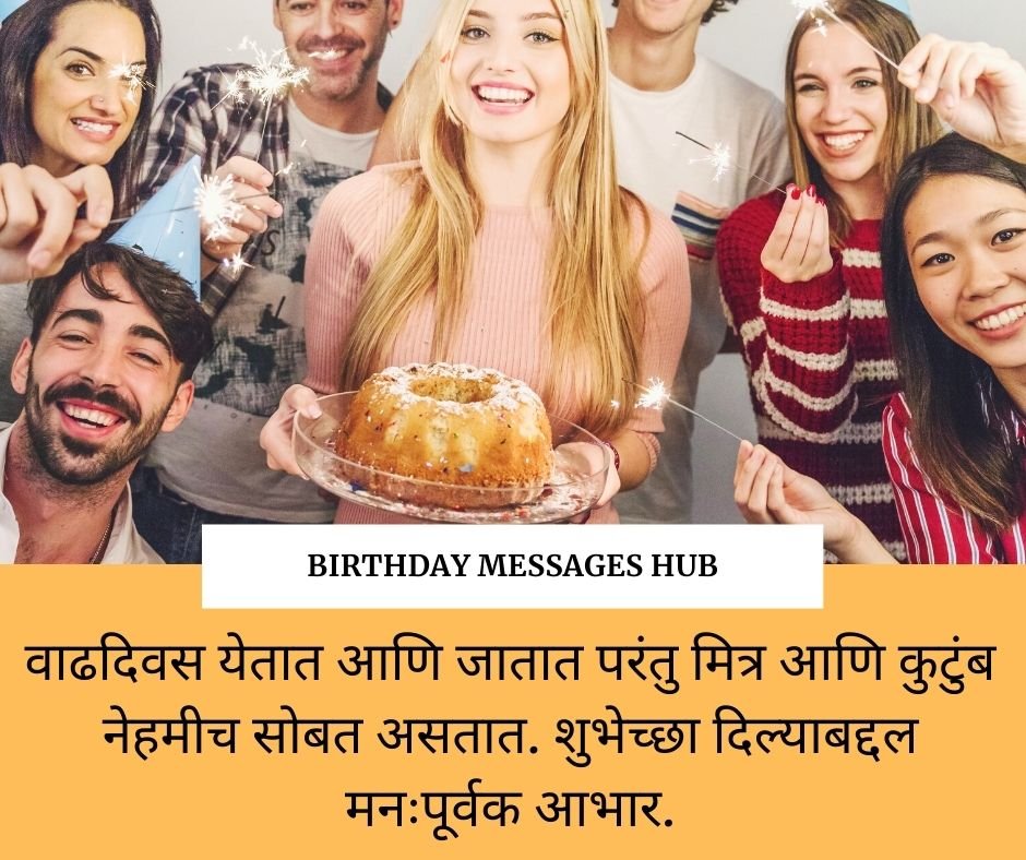 thanks for birthday wishes marathi status